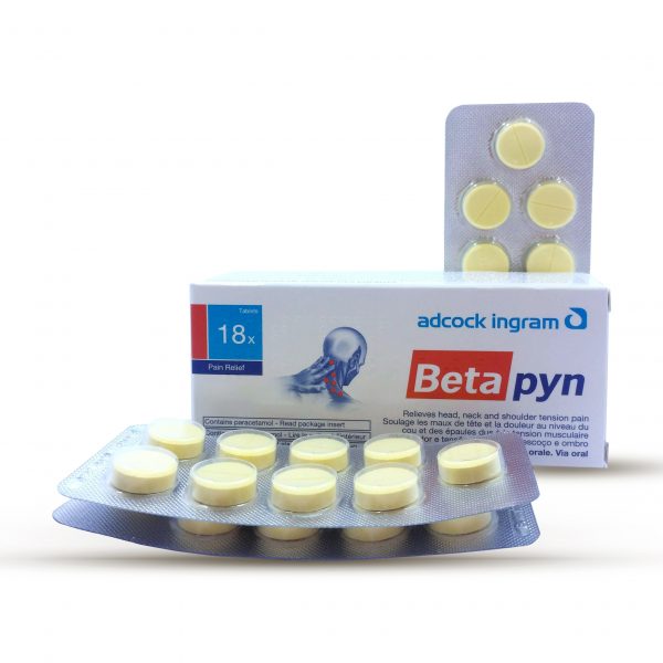 Betapyn 500mg/18 tabs