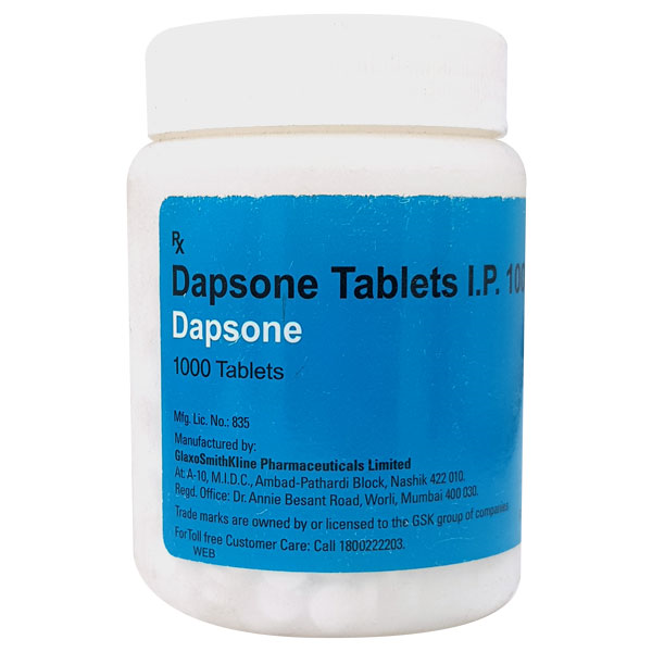DAPSONE 100MG/ 20 tabs COMP